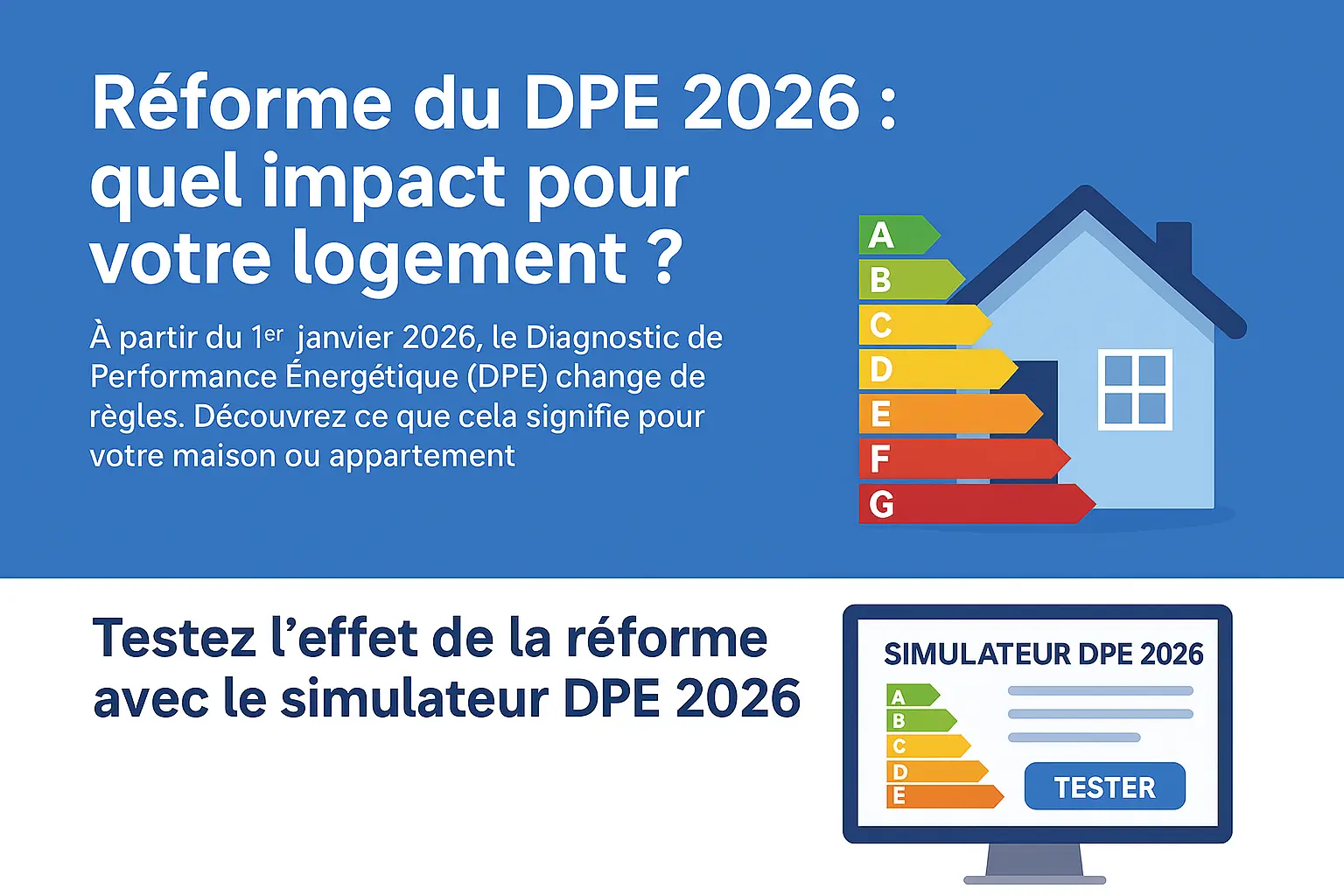 Réforme du DPE 2026 : quel impact pour votre logement ?